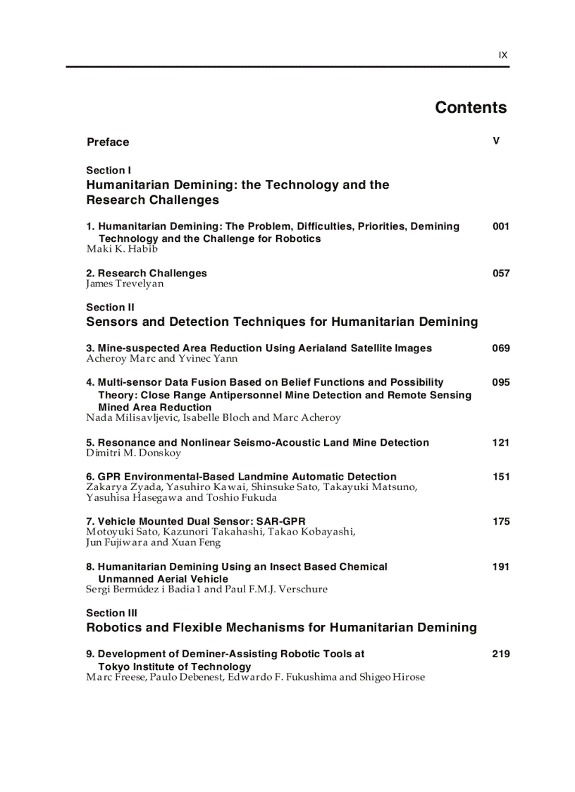 image for page Humanitarian Demining