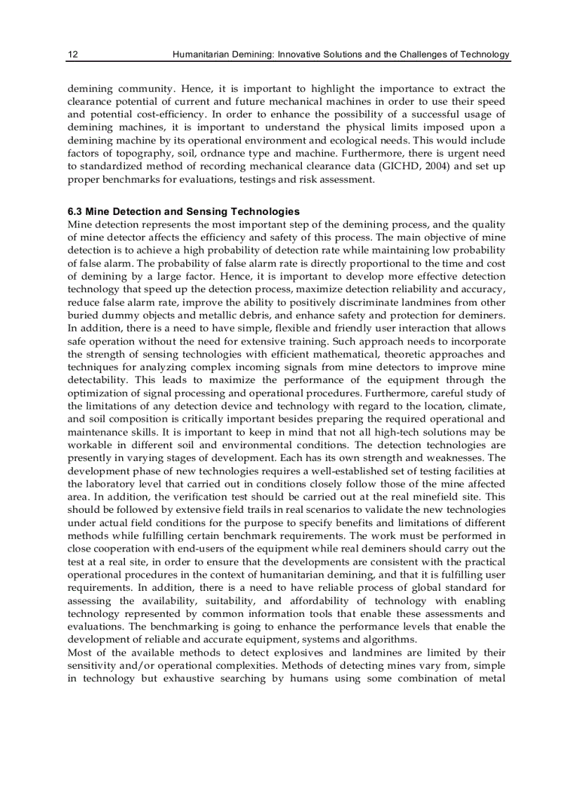 image for page Humanitarian Demining