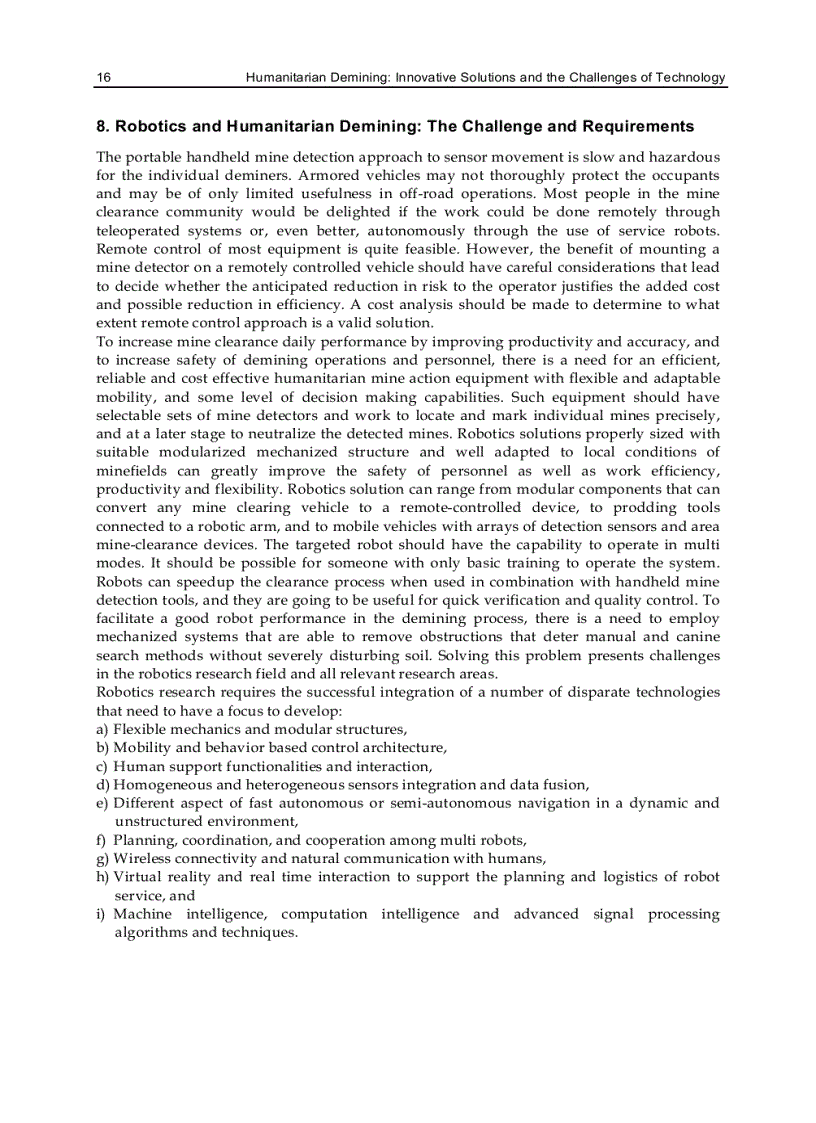 image for page Humanitarian Demining