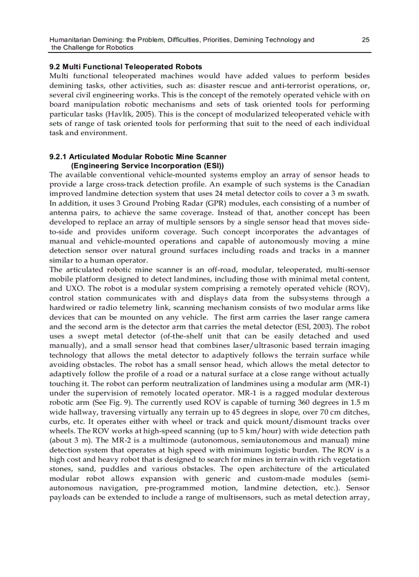 image for page Humanitarian Demining