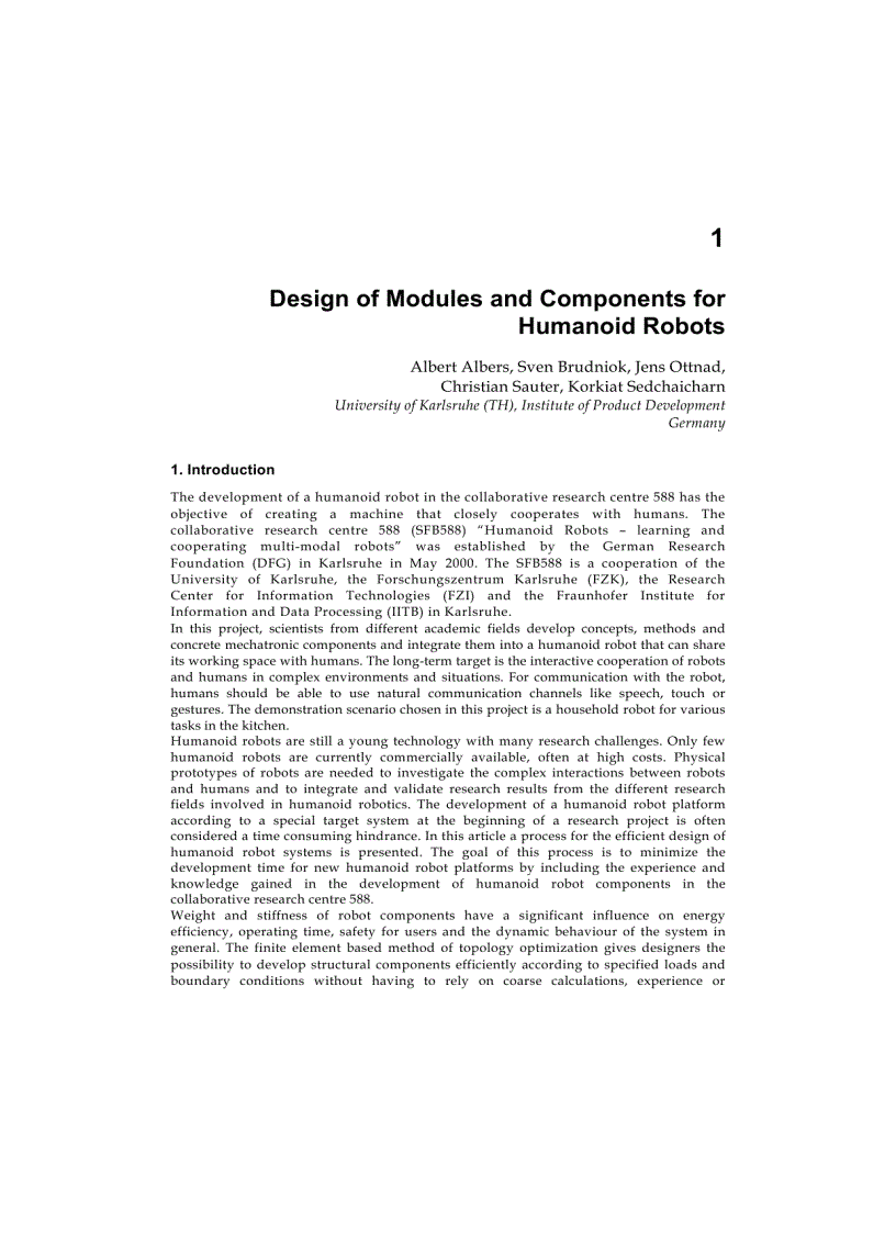 image for page Humanoid Robots New Developments