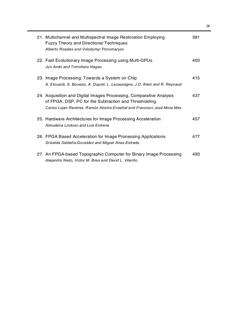 image for page Image Processing