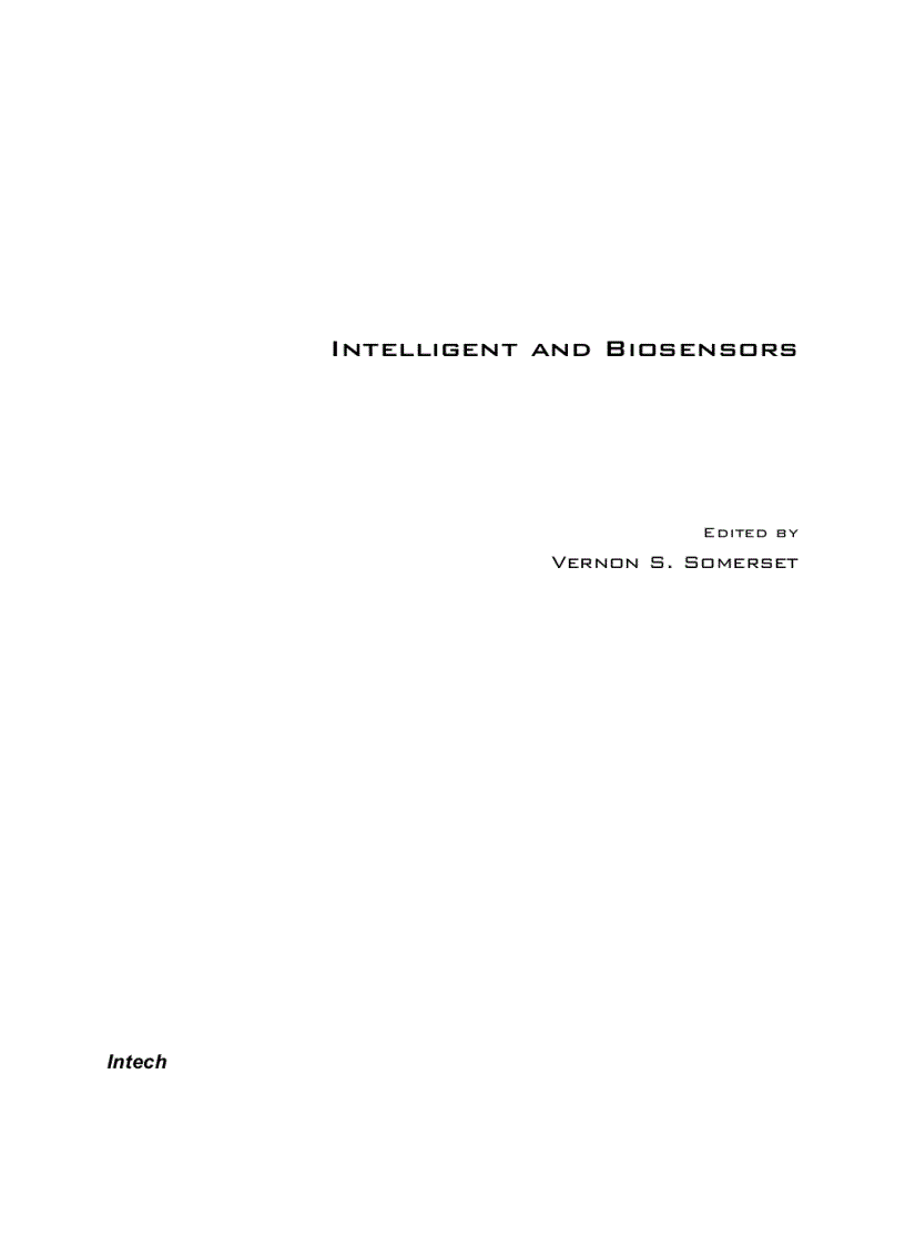 image for page Intelligent and Biosensors