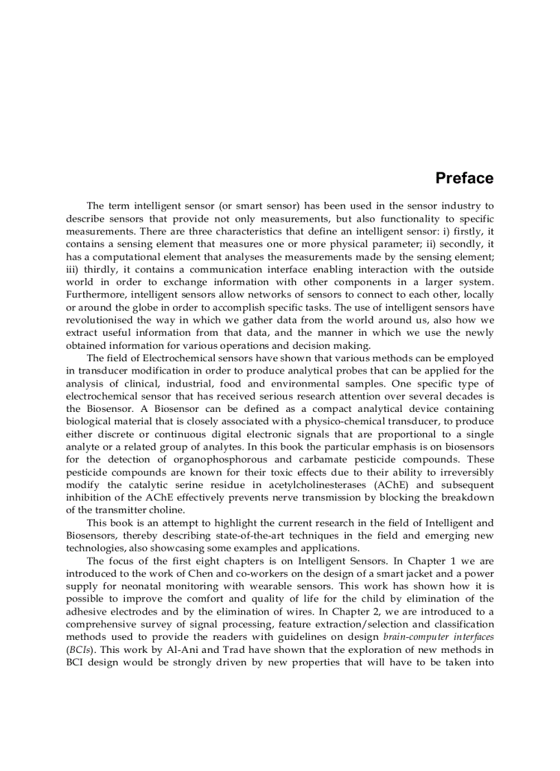 image for page Intelligent and Biosensors