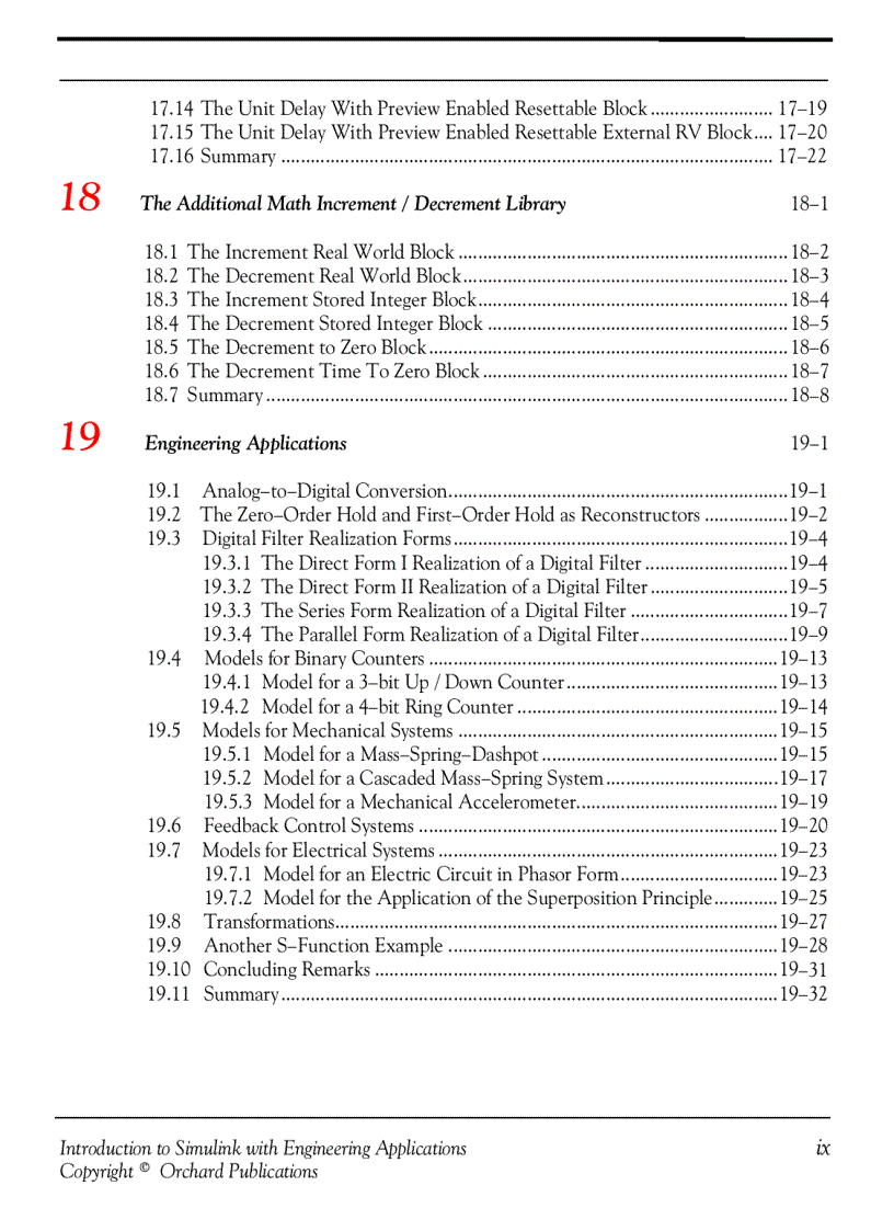 image for page Introduction to Simulink with Engineering Applications