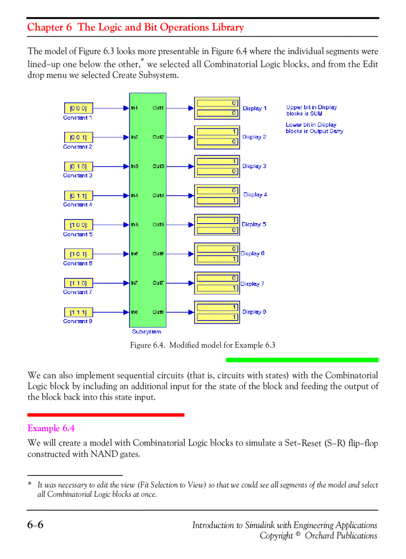 image for page Introduction to Simulink with Engineering Applications