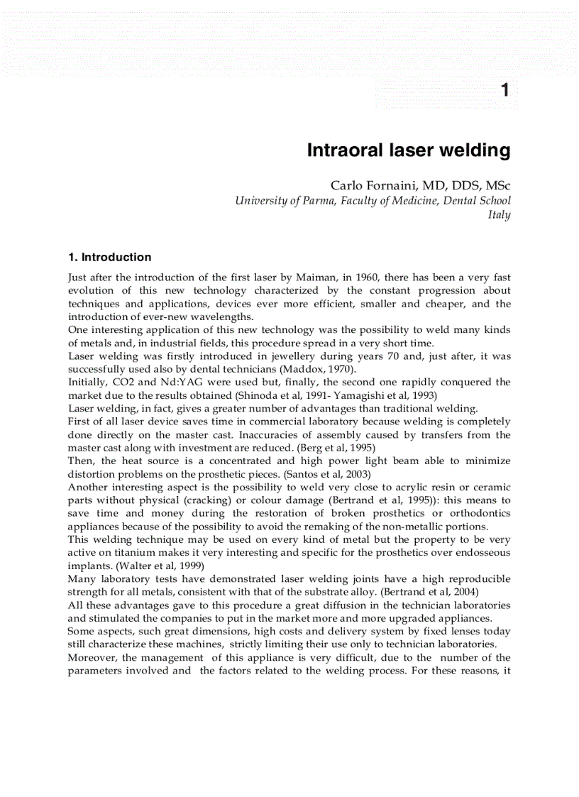 image for page Laser Welding