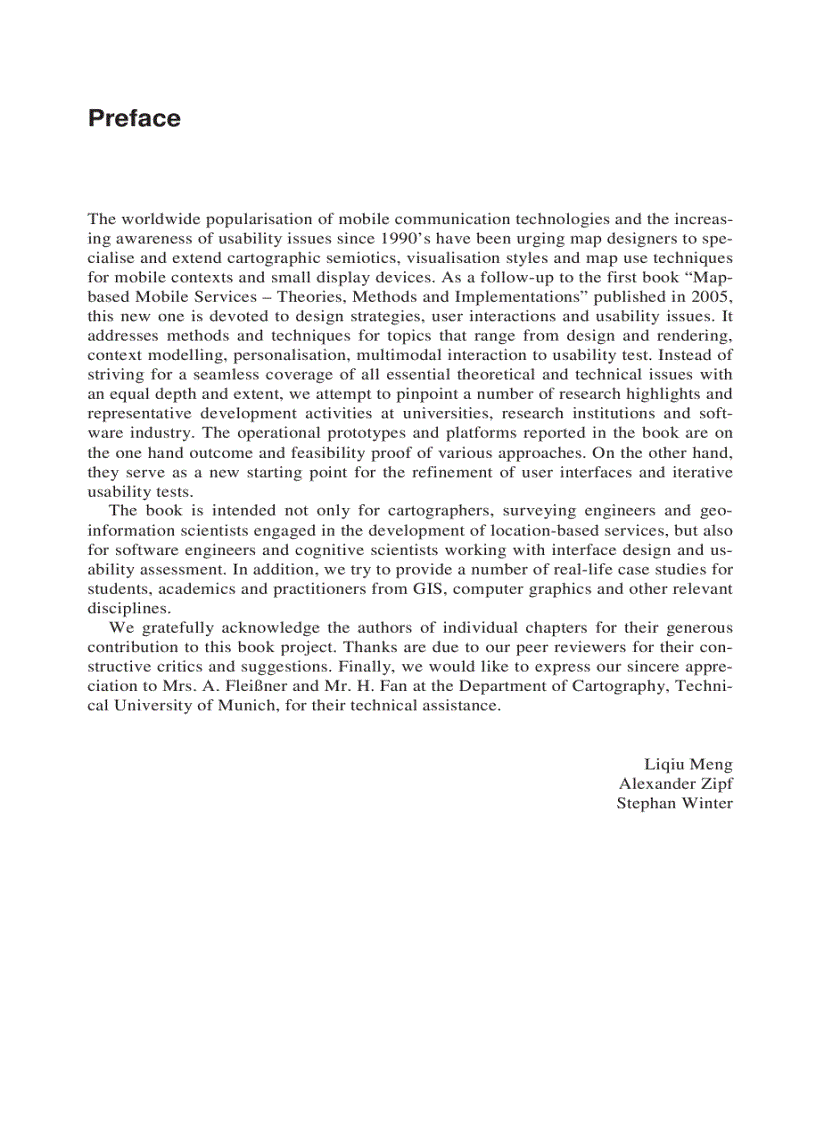 image for page Map based Mobile Services Design