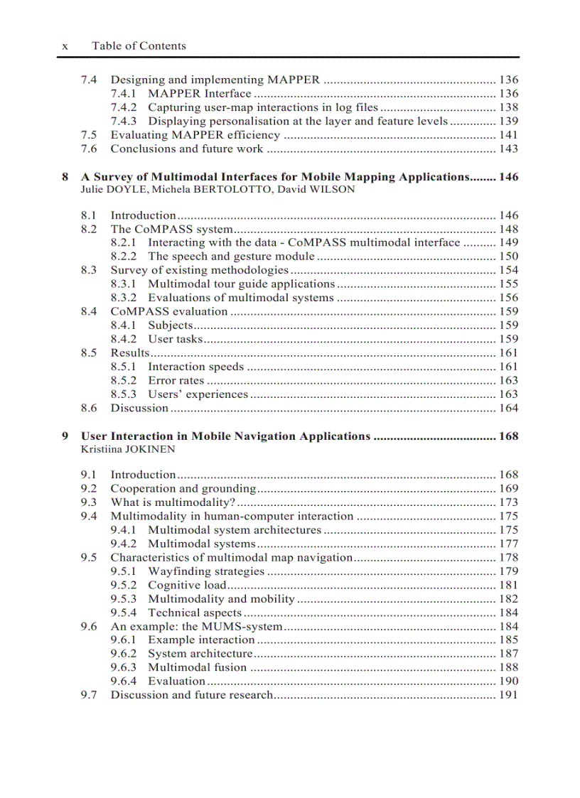 image for page Map based Mobile Services Design