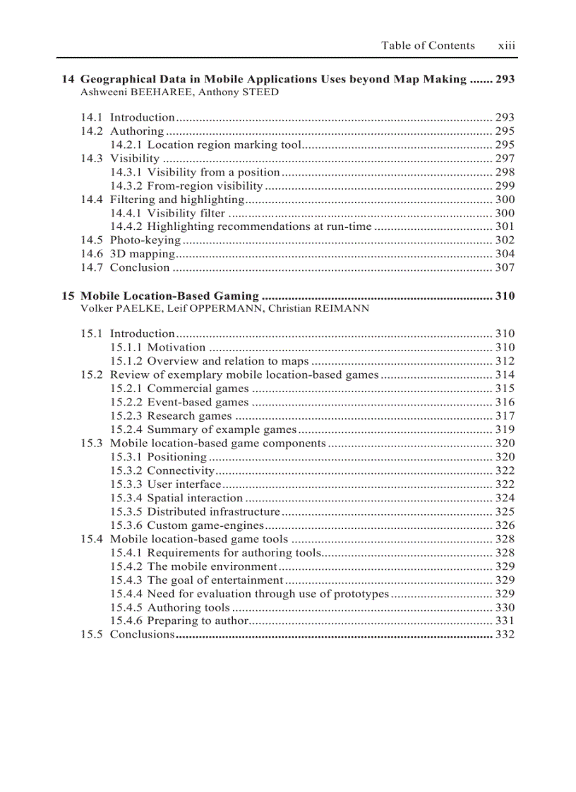 image for page Map based Mobile Services Design