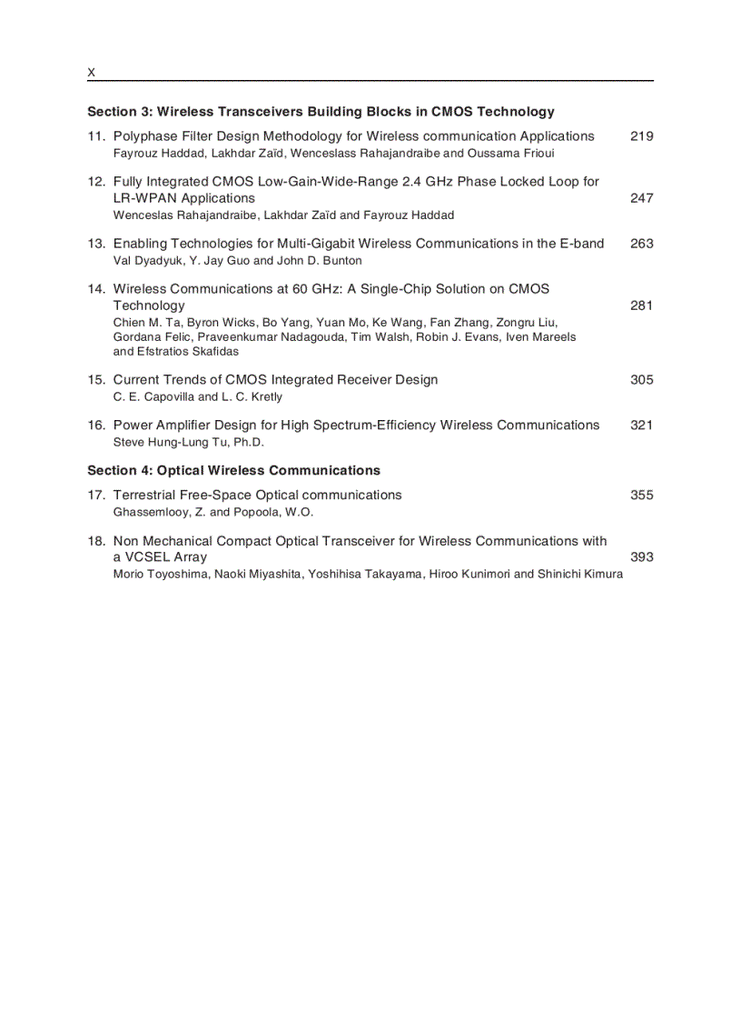image for page Mobile and Wireless Communications Network Layer and Circuit Level Design