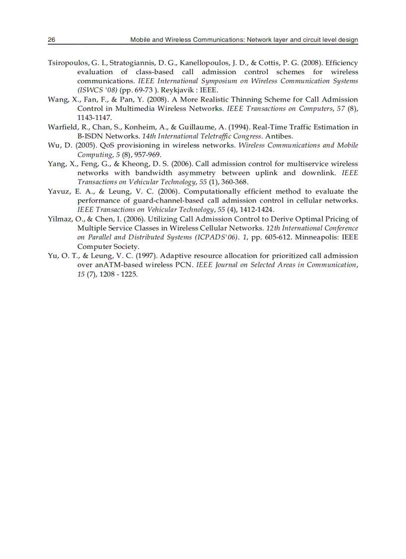 image for page Mobile and Wireless Communications Network Layer and Circuit Level Design