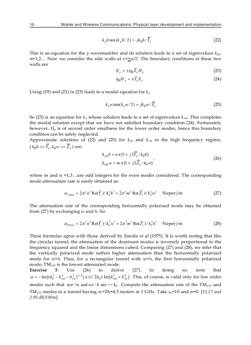 image for page Mobile and Wireless Communications Physical Layer Development and Implementatiom