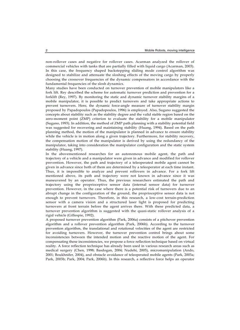 image for page Mobile Robotics Moving Intelligence