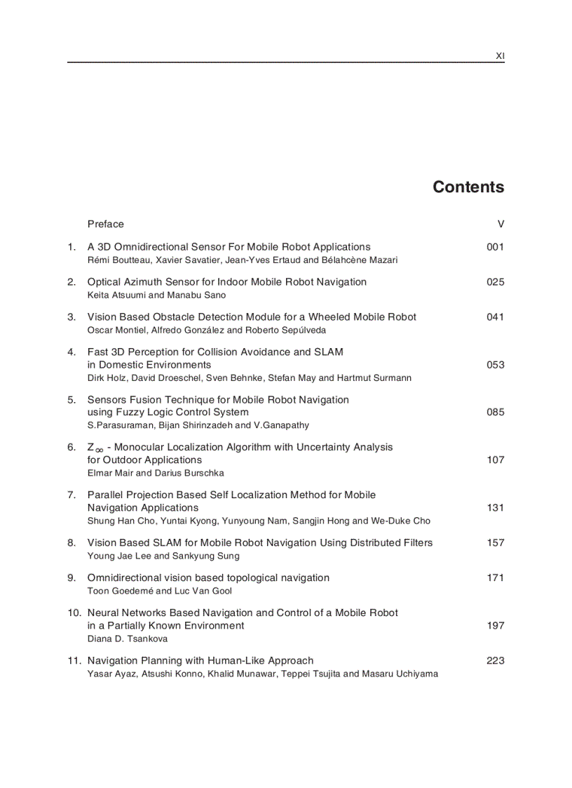 image for page Mobile Robots Navigation