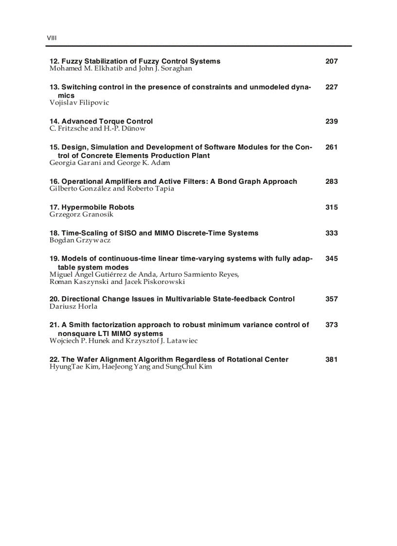 image for page New Approaches in Automation and Robotics