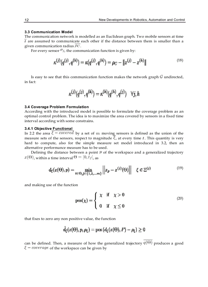 image for page New Developments in Robotics Automation and Control