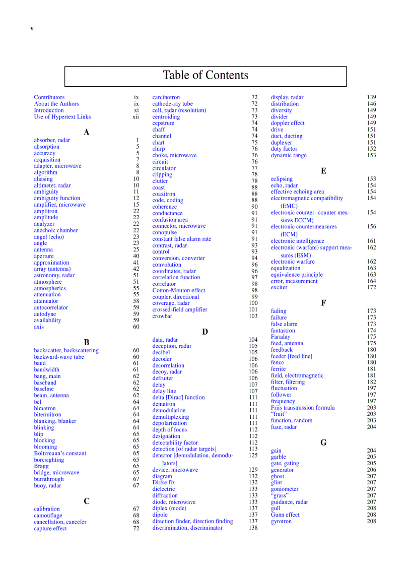 image for page Radar Technology Encyclopedia