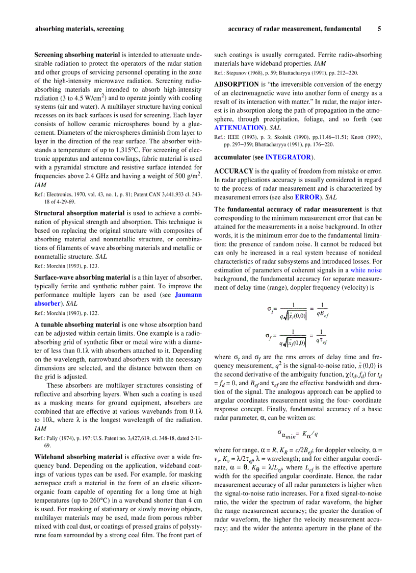 image for page Radar Technology Encyclopedia