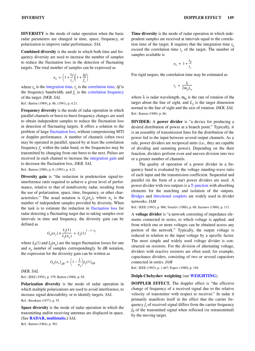 image for page Radar Technology Encyclopedia