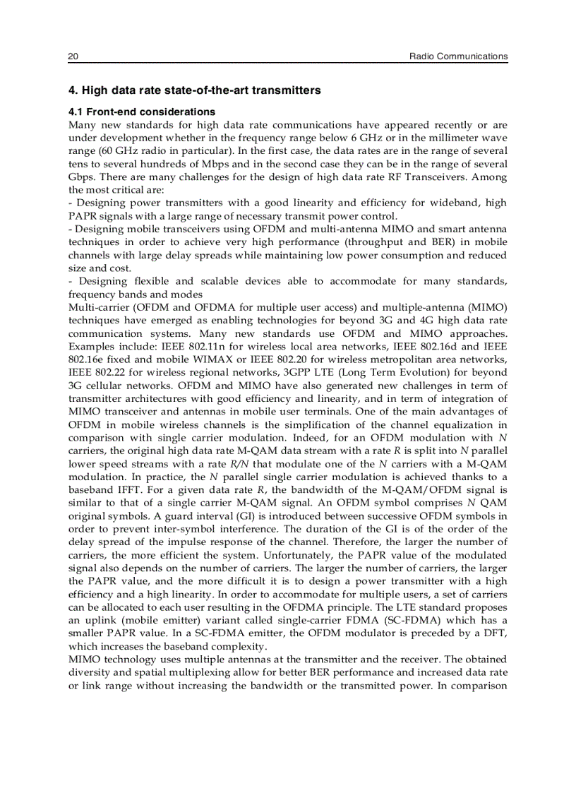 image for page Radio Communications