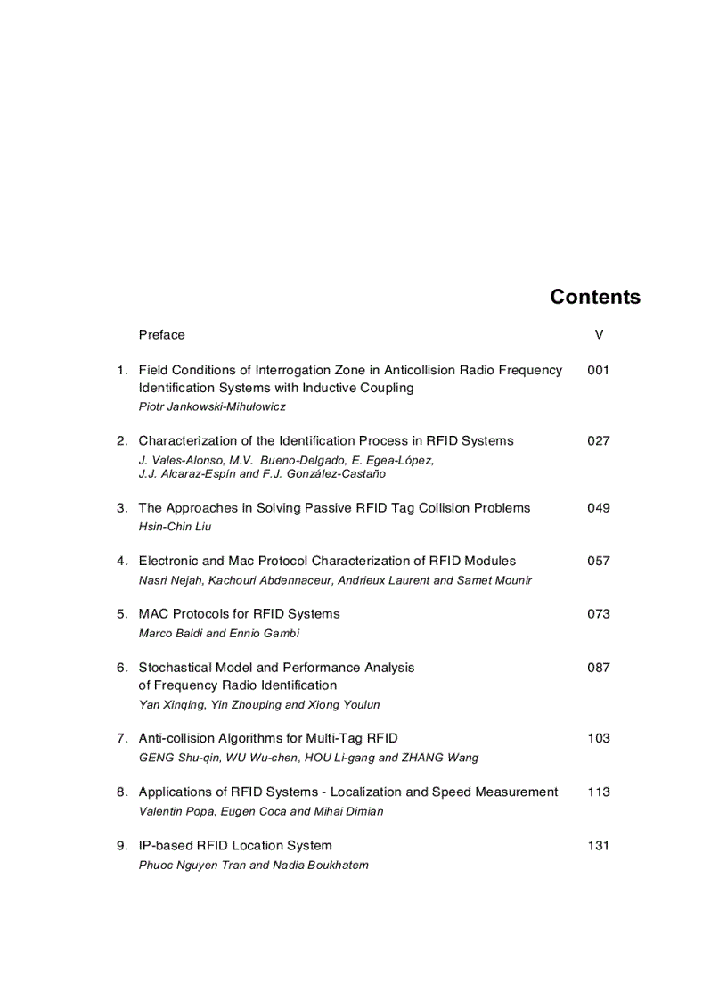 image for page Radio Frequency Identification Fundamentals and Applications Bringing Research to Practice