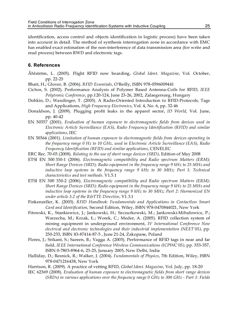 image for page Radio Frequency Identification Fundamentals and Applications Bringing Research to Practice