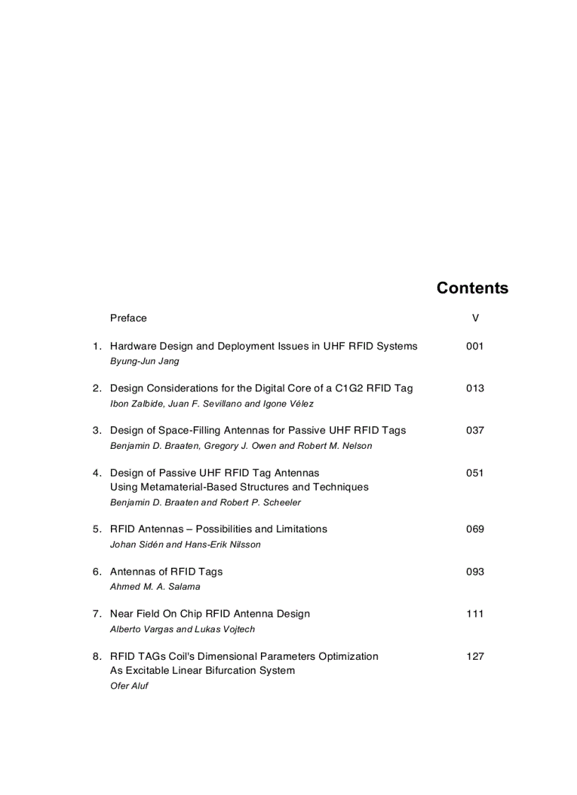 image for page Radio Frequency Identification Fundamentals and Applications Design Methods and Solutions