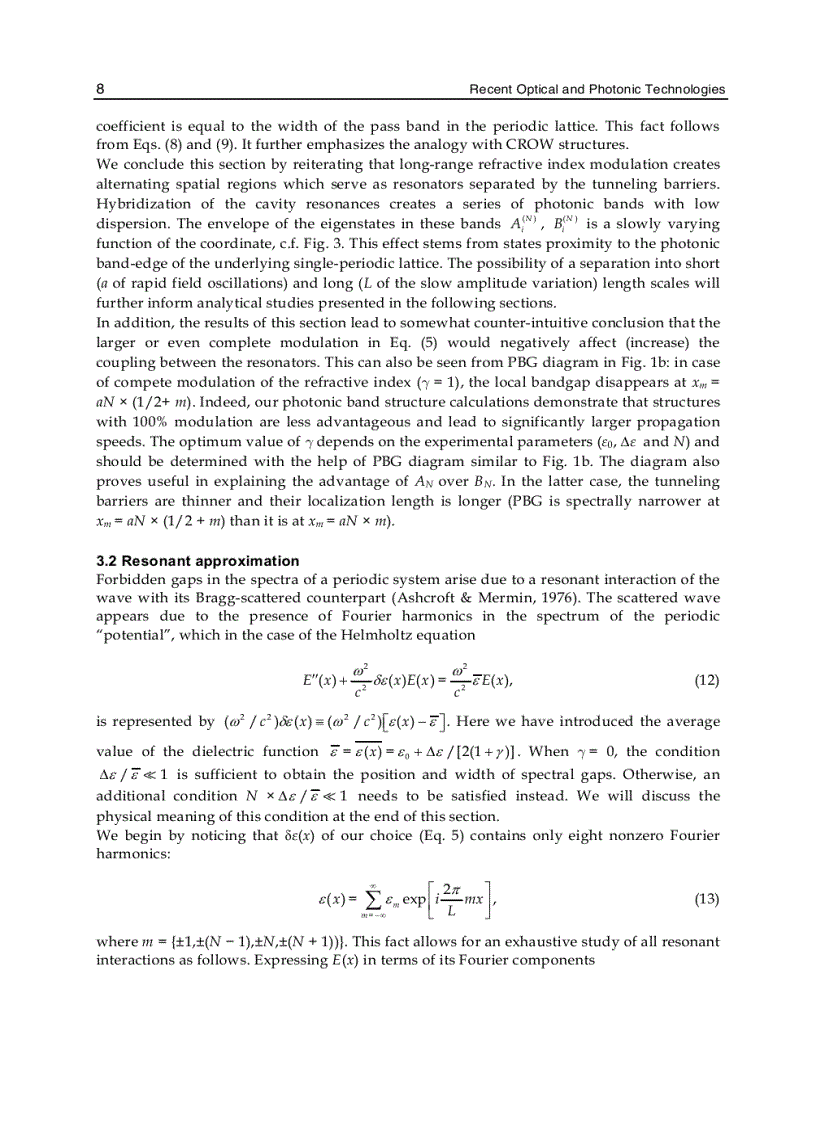 image for page Recent Optical and Photonic Technologies