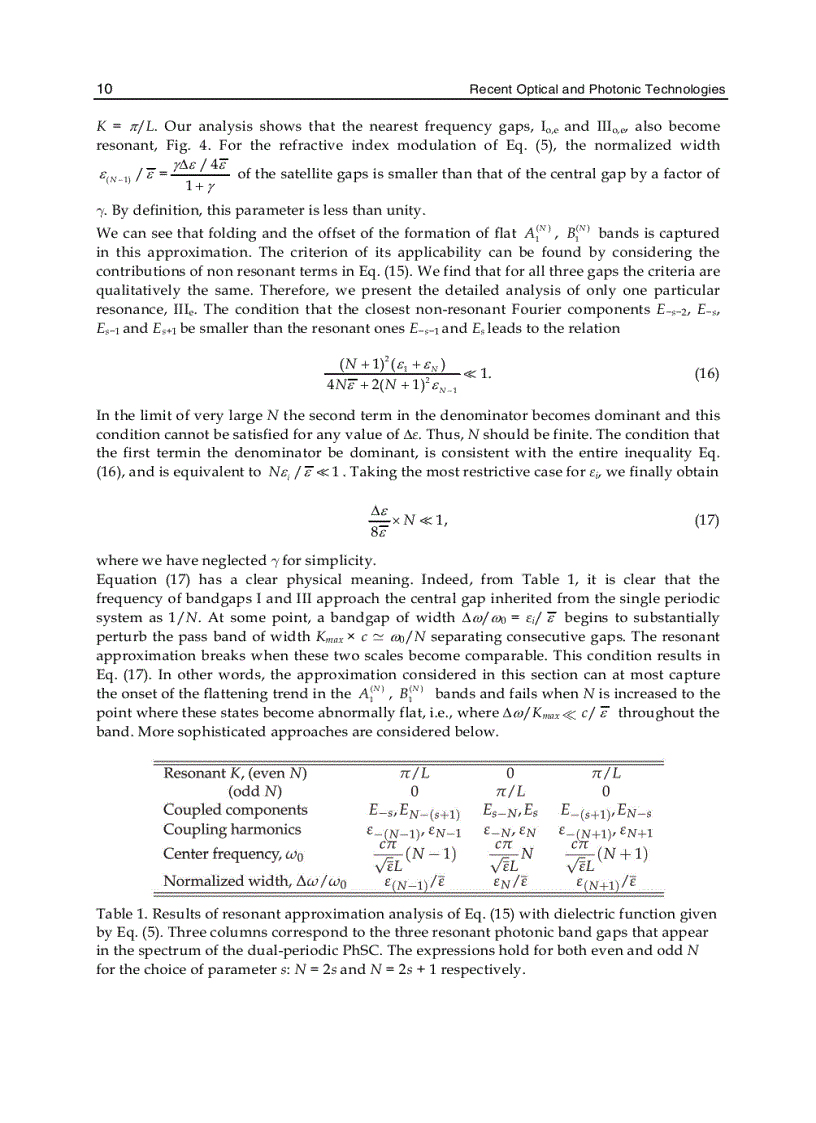 image for page Recent Optical and Photonic Technologies