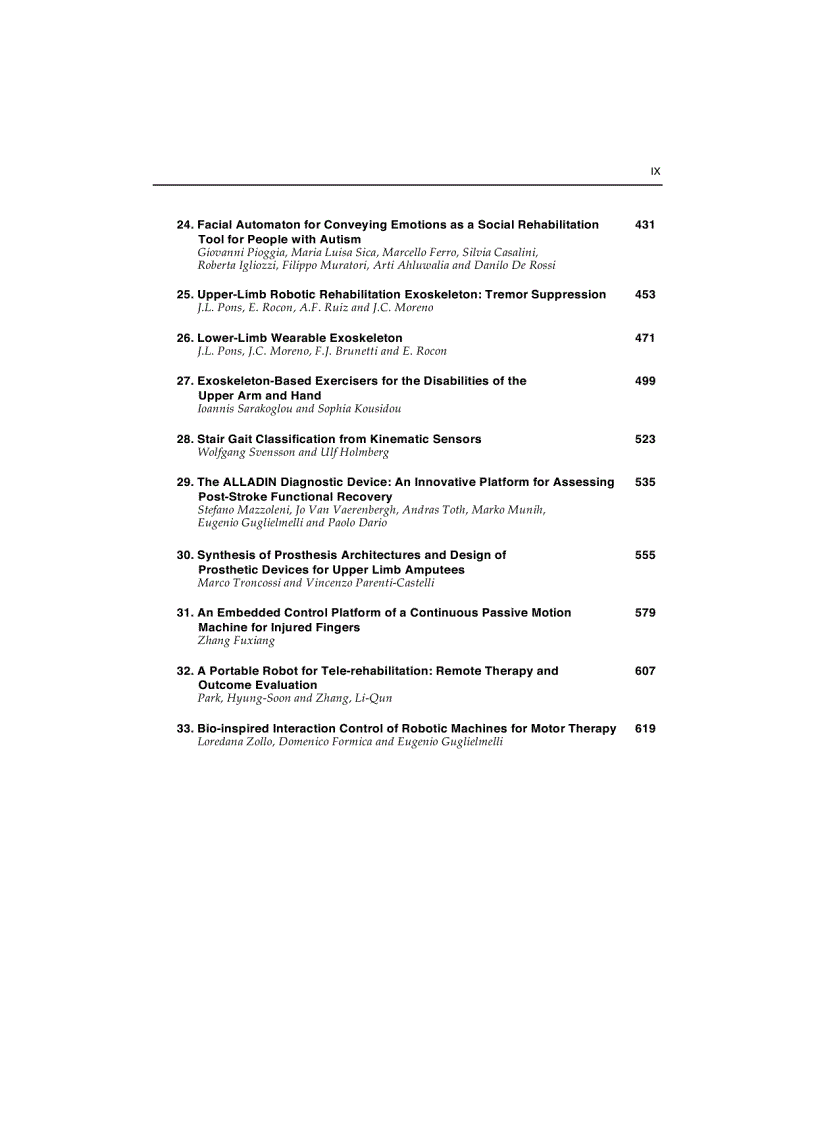 image for page Rehabilitation Robotics