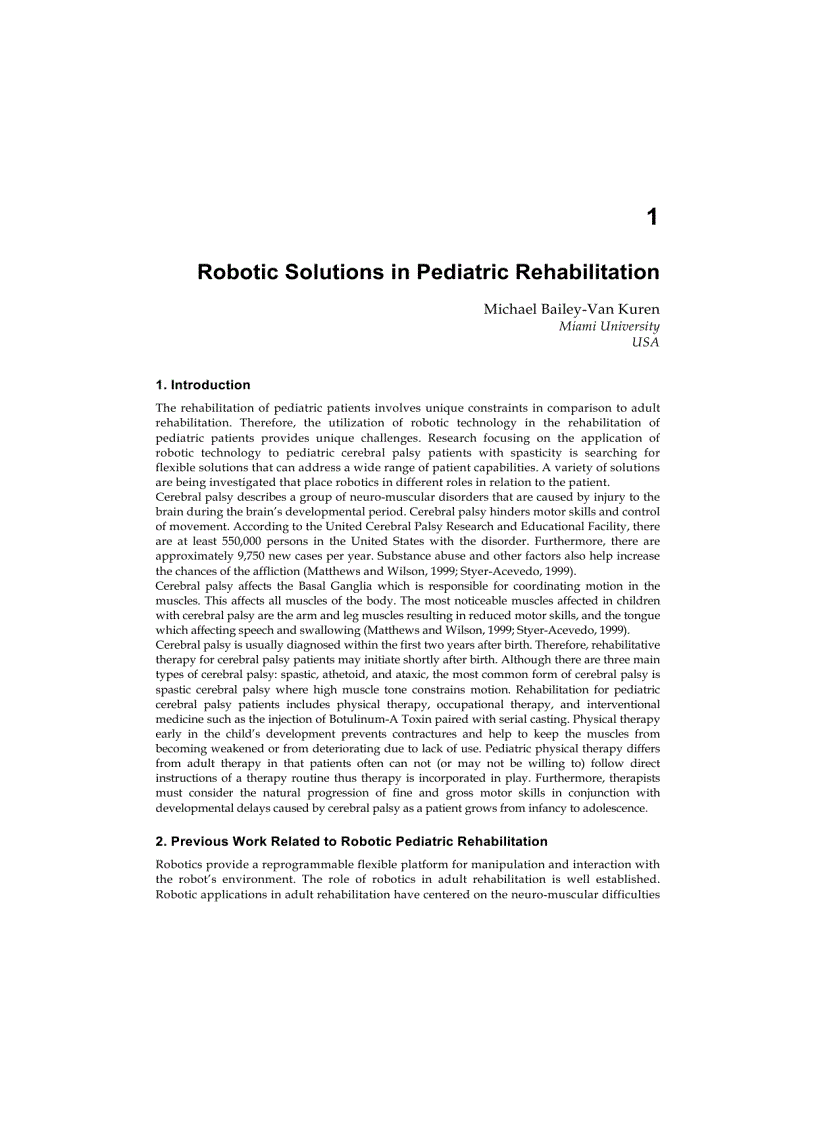 image for page Rehabilitation Robotics