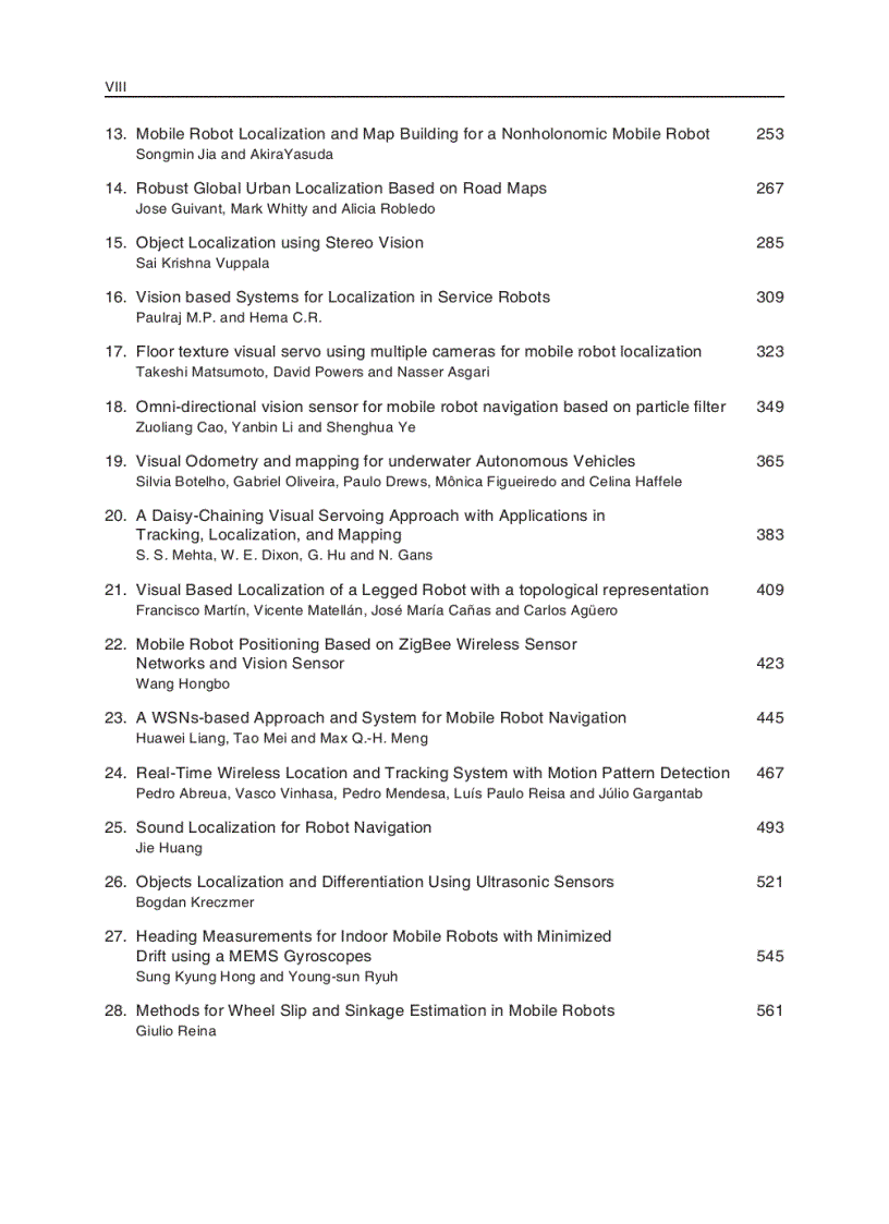 image for page Robot Localization and Map Building