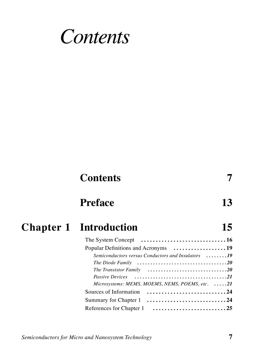 image for page Semiconductors for Micro and Nanotechnology