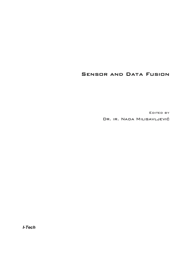 image for page Sensor and Data Fusion