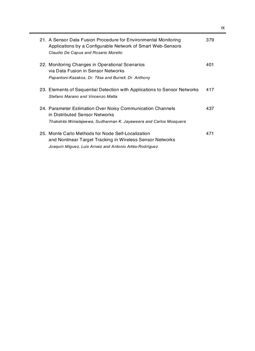 image for page Sensor and Data Fusion