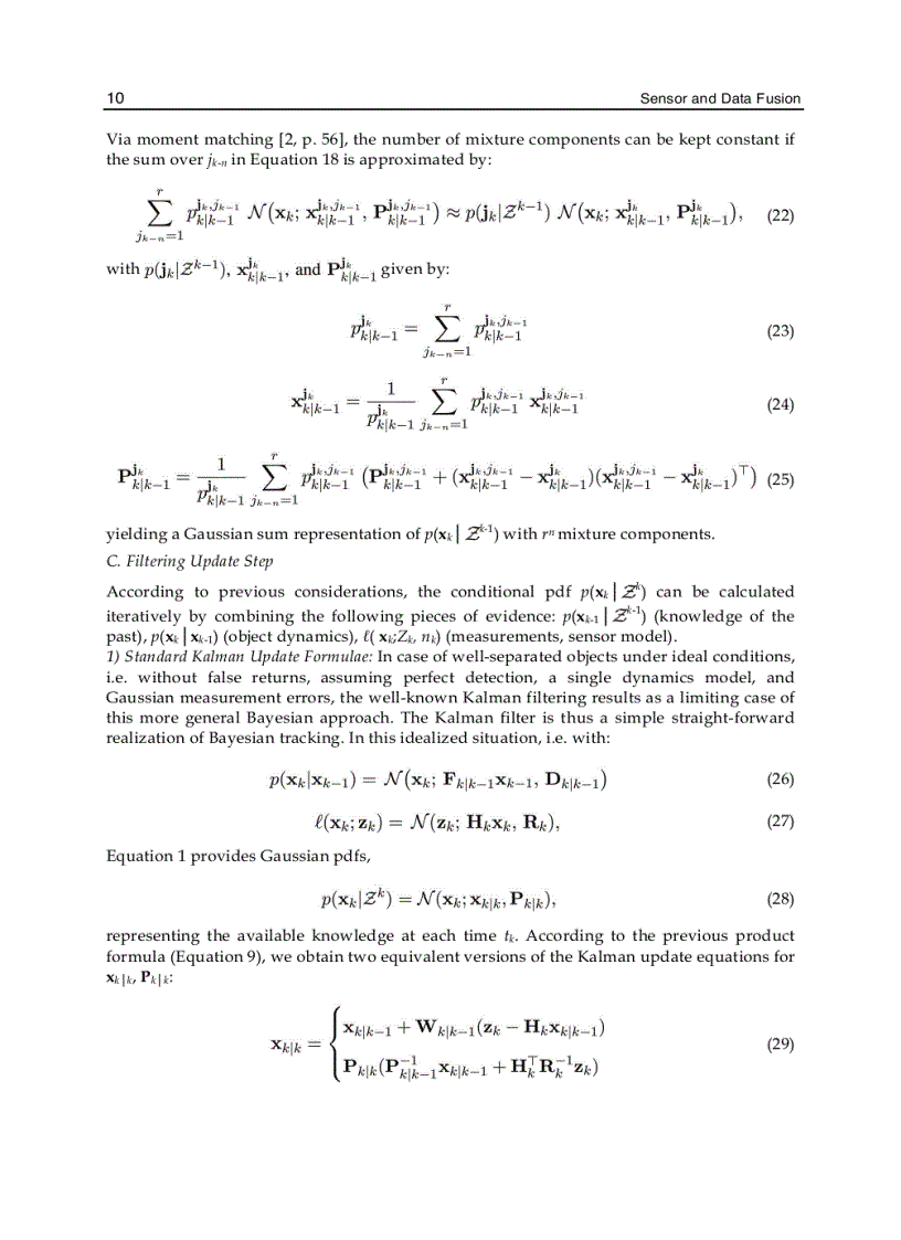 image for page Sensor and Data Fusion