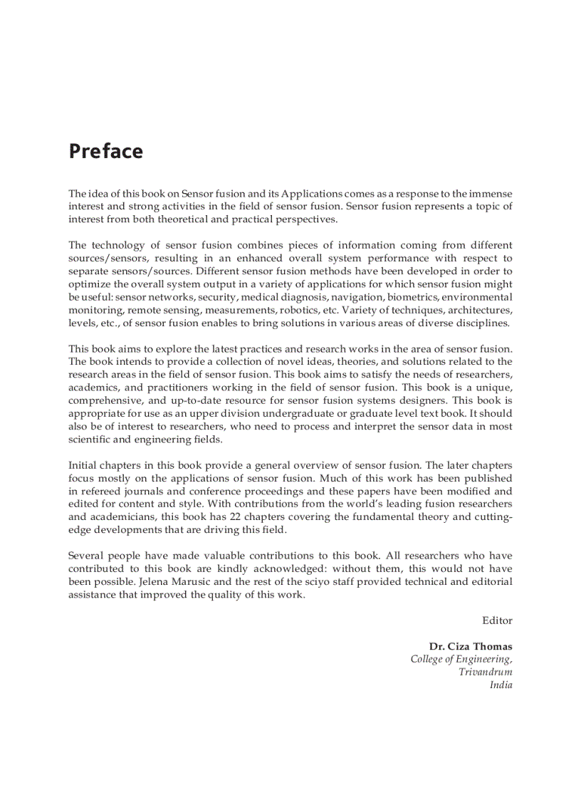 image for page Sensor Fusion and its Applications