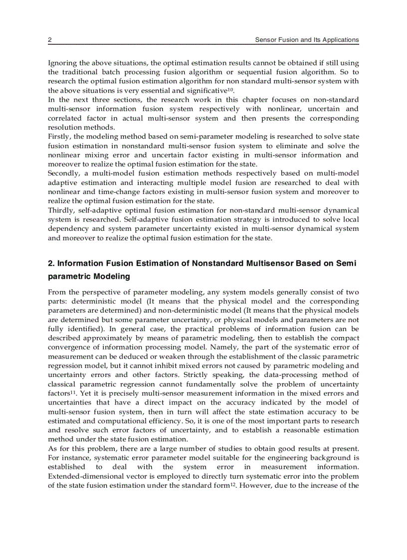 image for page Sensor Fusion and its Applications