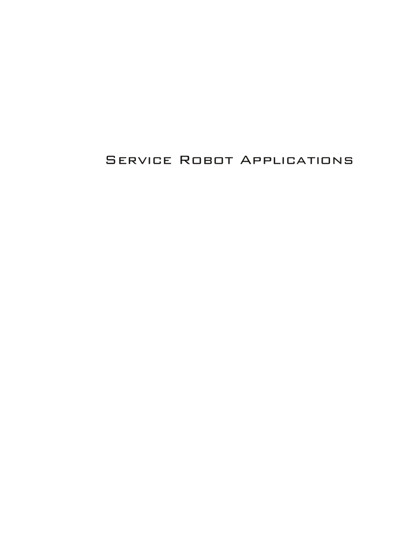 image for page Service Robot Applications