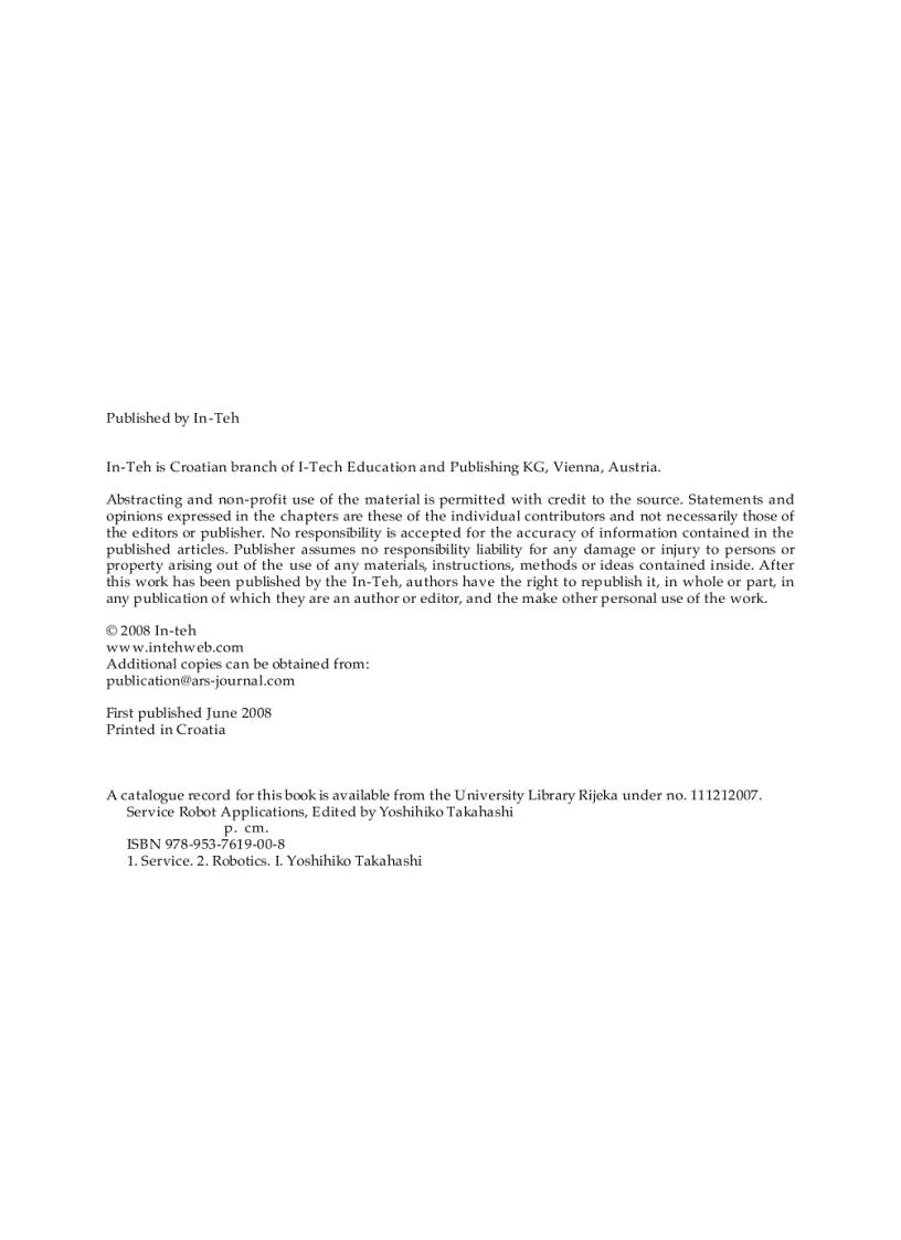 image for page Service Robot Applications