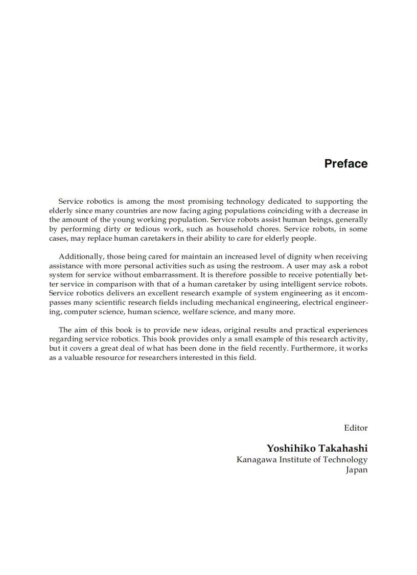 image for page Service Robot Applications