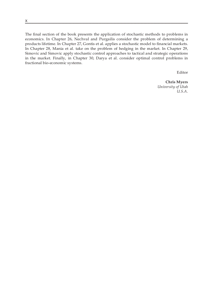 image for page Stochastic Control