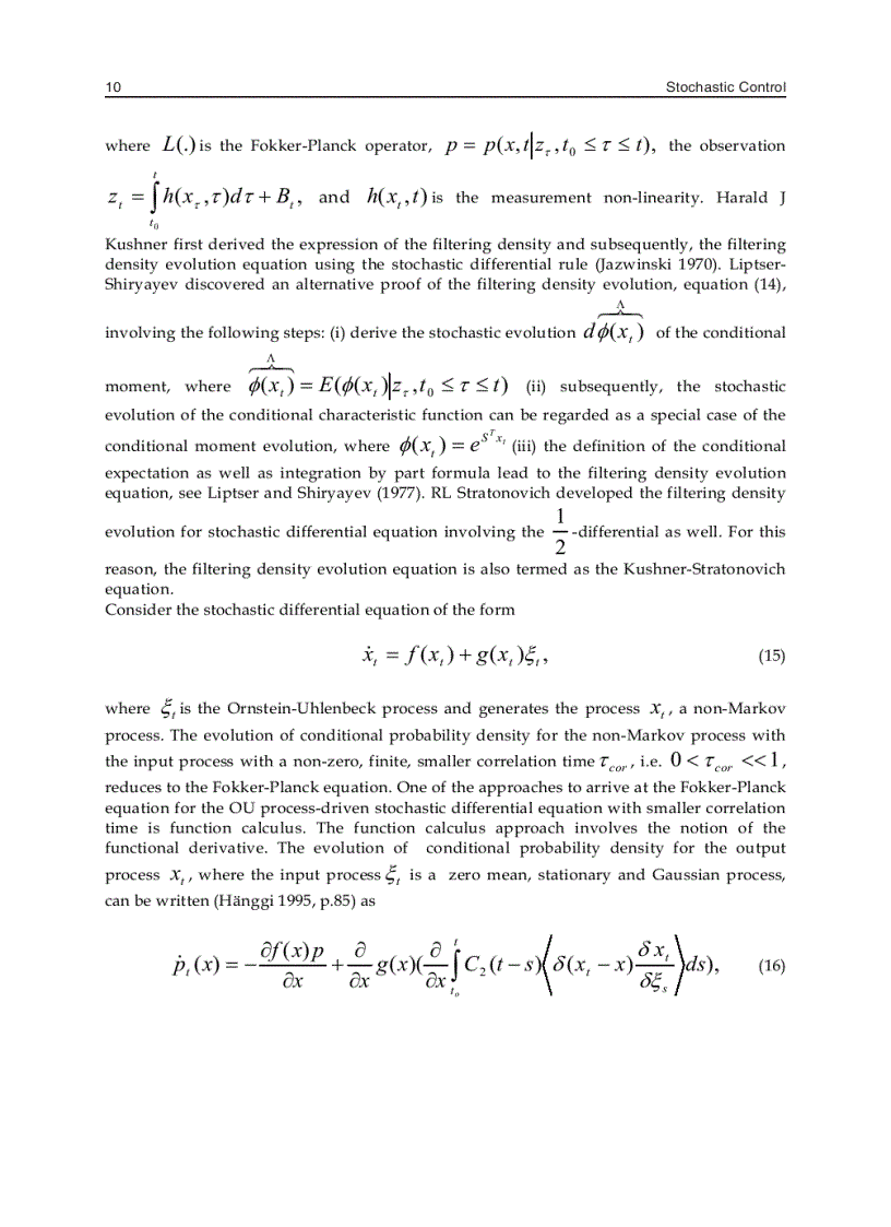 image for page Stochastic Control