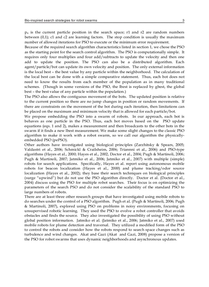 image for page Swarm Robotics from Biology to Robotics