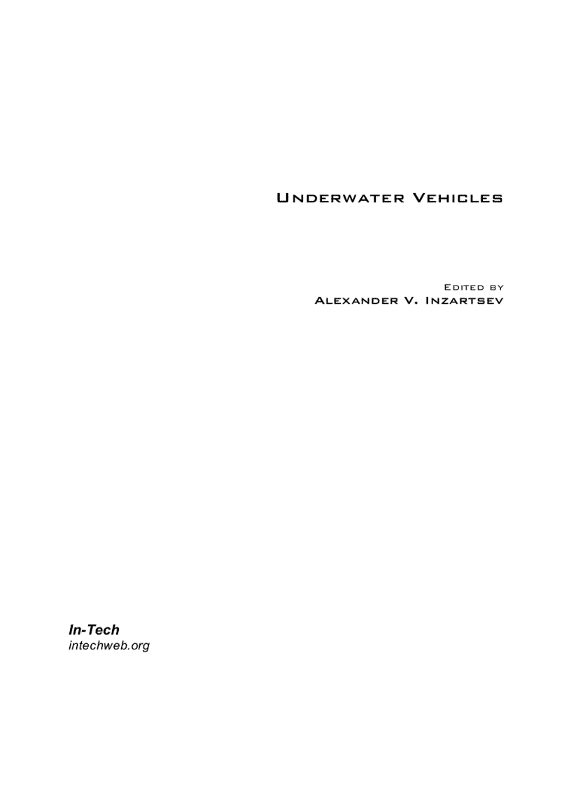 image for page Underwater Vehicles