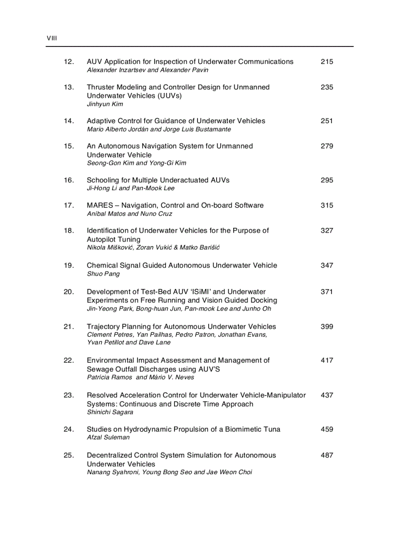 image for page Underwater Vehicles