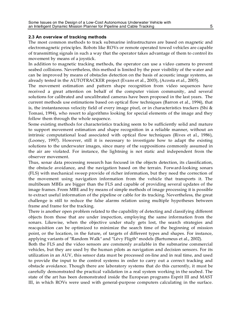 image for page Underwater Vehicles