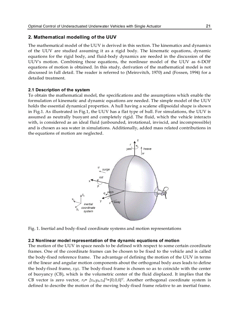 image for page Underwater Vehicles