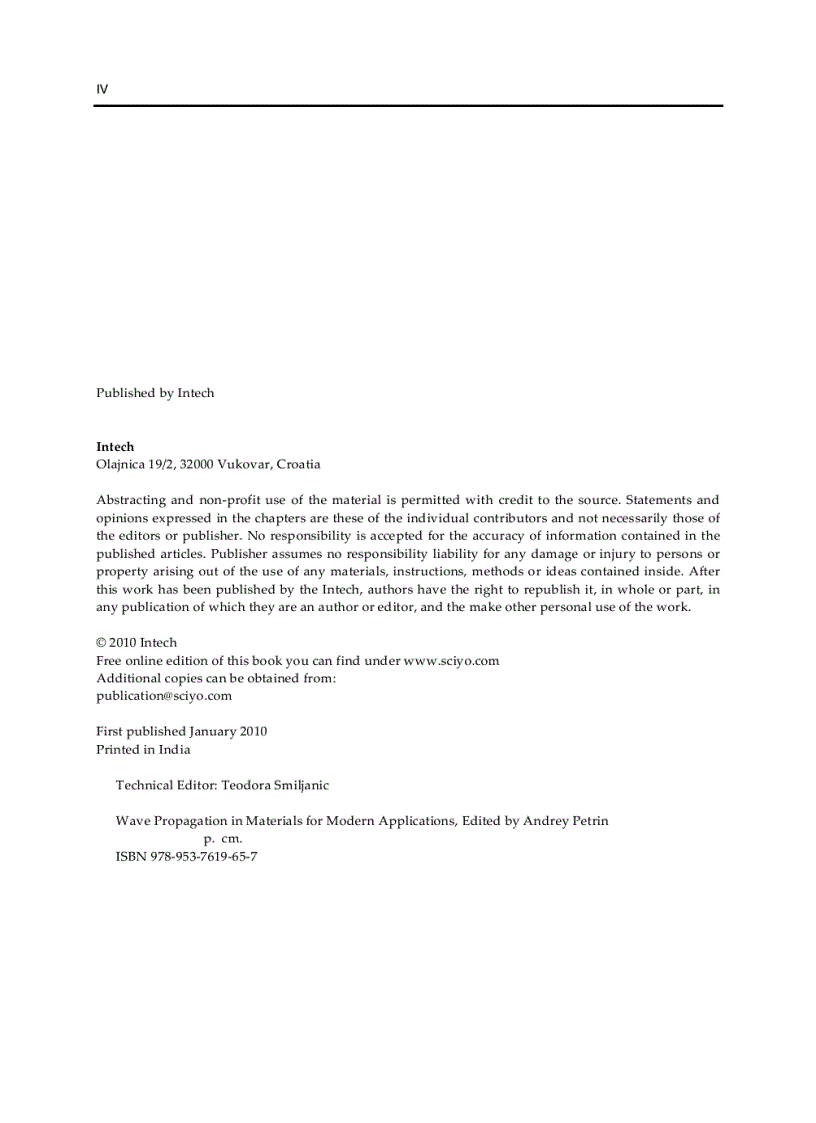 image for page Wave Propagation in Materials for Modern Applications